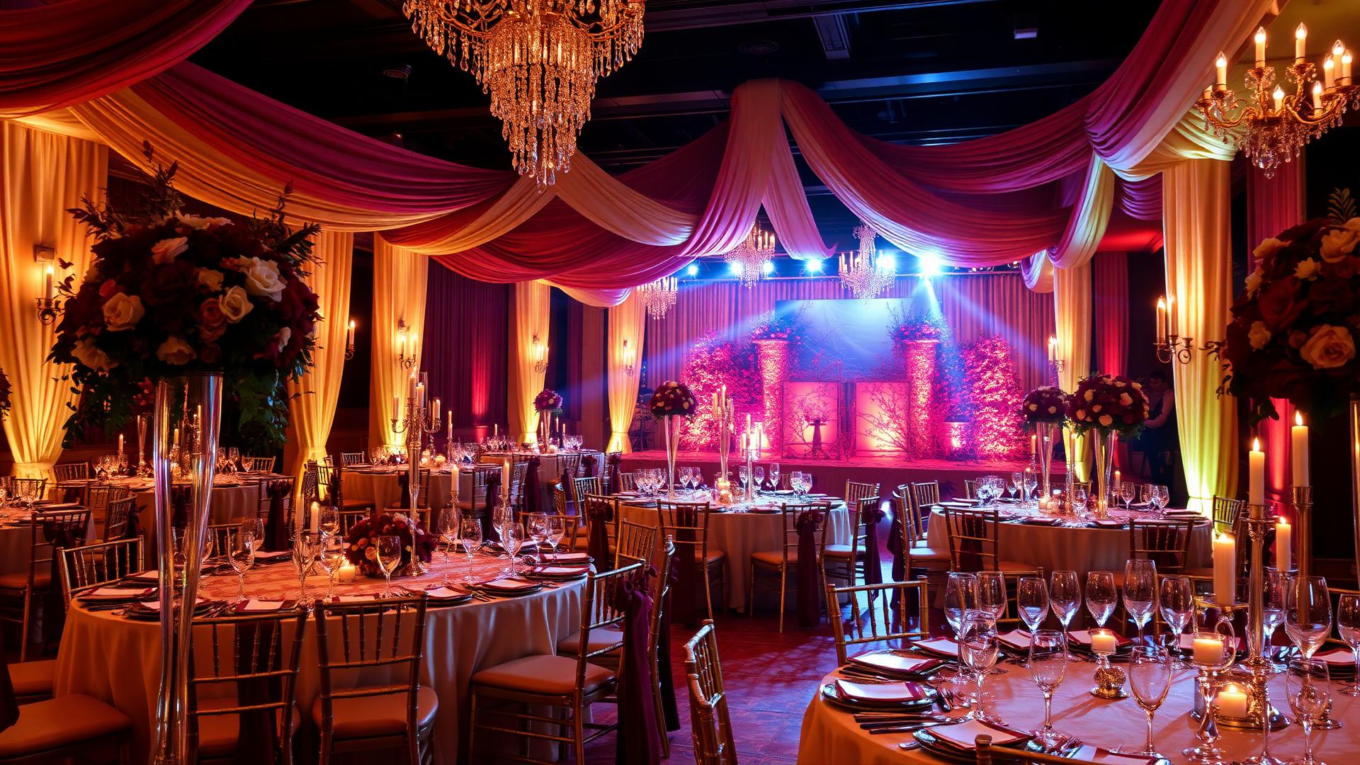 Elegant event styled by D'Flair Bloom & Bite