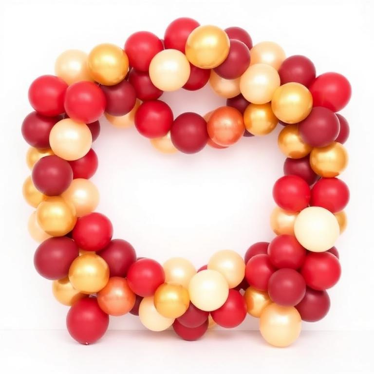 Balloon Garland Backdrop
